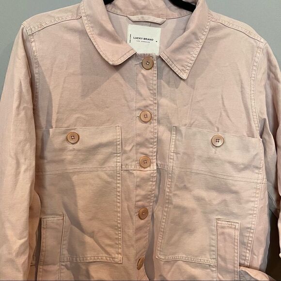 Lucky Brand Blush Utility Coat Medium - Picture 5 of 9